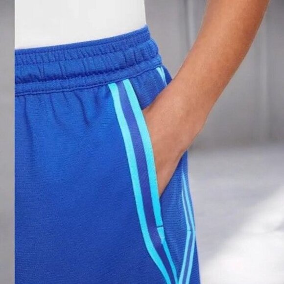 Nike Dri-FIT Fly Crossover Women Basketball Elastic Waist Shorts Blue NEW Medium - Picture 5 of 10